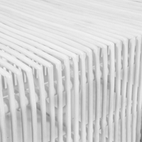 Zara | Coffee Table Rattan White