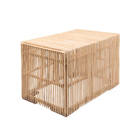 Zara | Side Table Rattan Natural