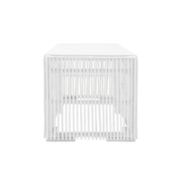 Zara | Side Table Rattan White