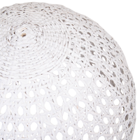 Nina | Pendant Rattan White