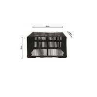 Zara | Side Table Rattan Black