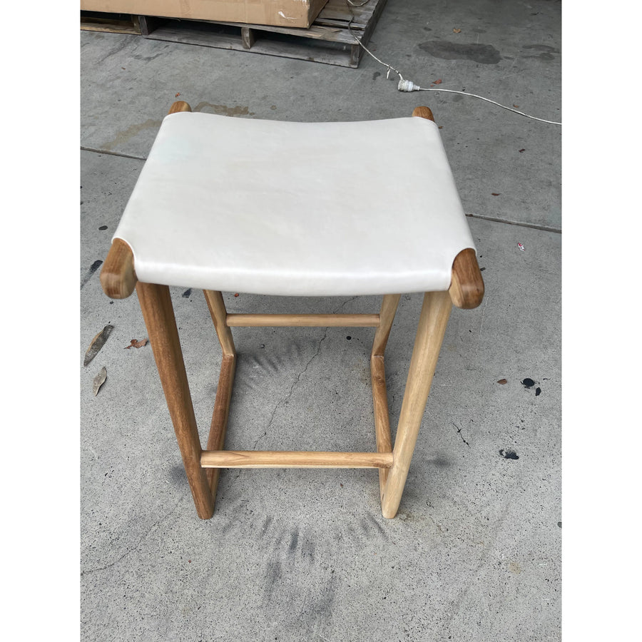 Ex Styling | Emma Stool White Leather