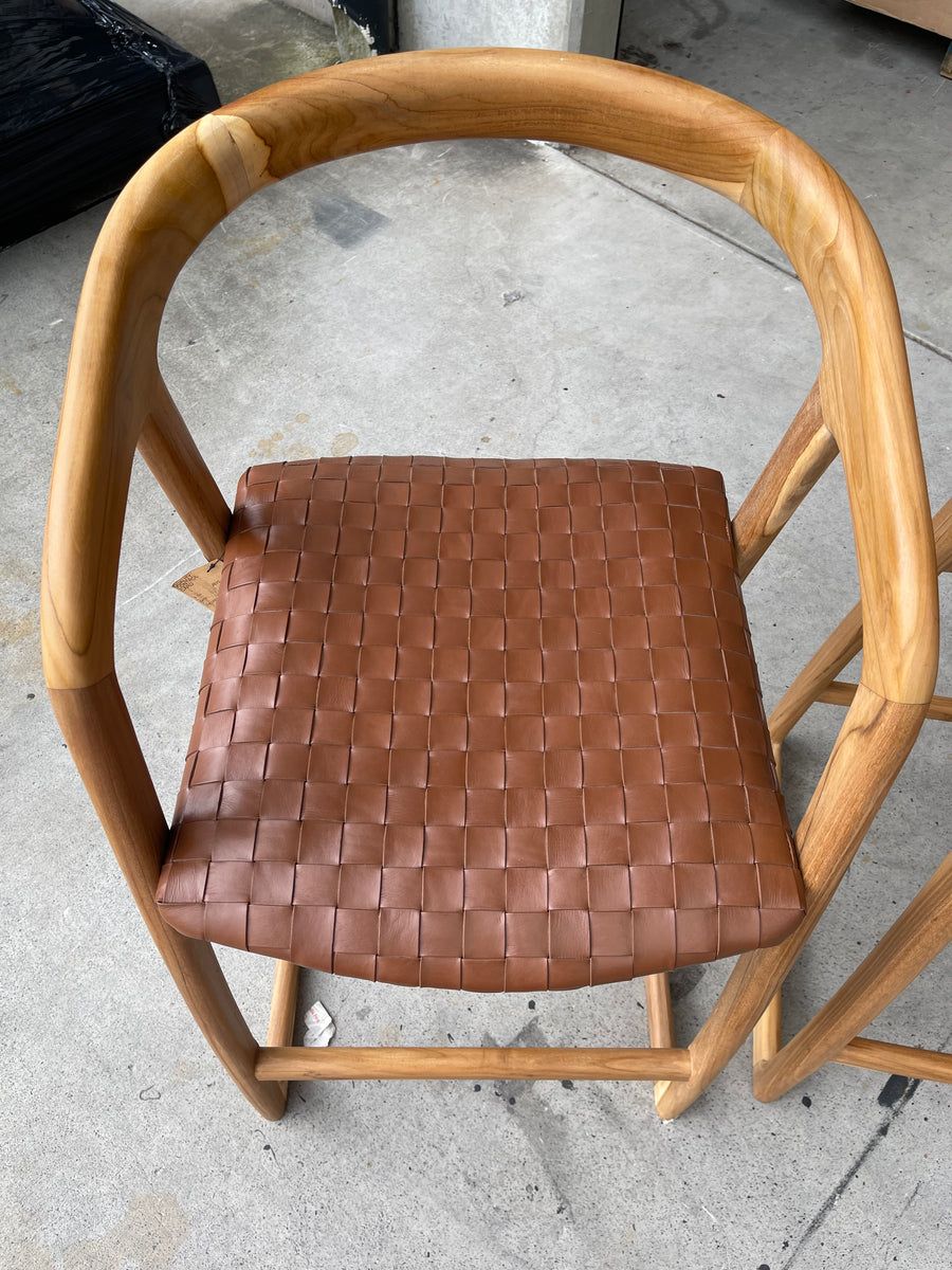 Sample Stock | Mabel Stools Tan Leather