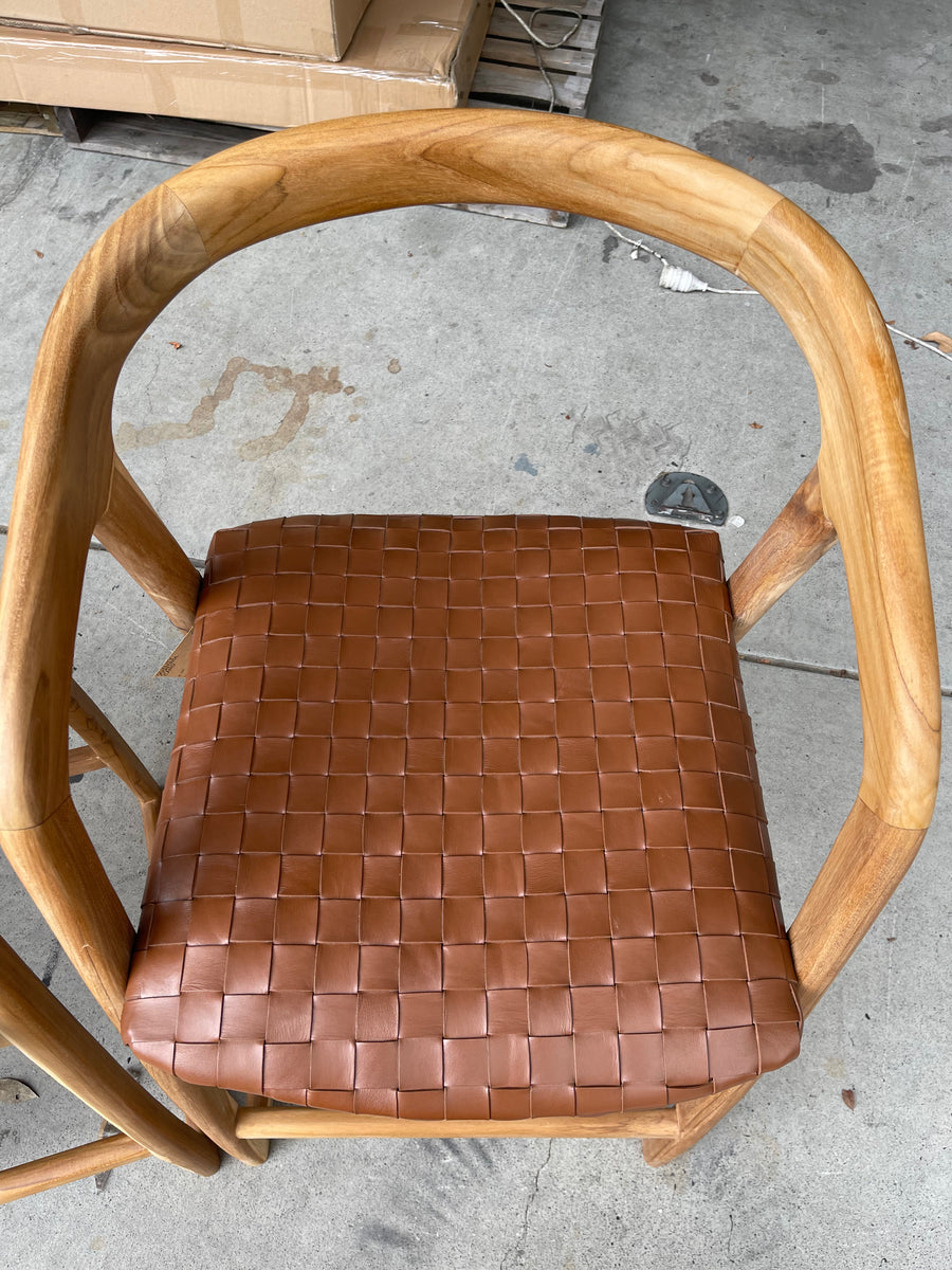 Sample Stock | Mabel Stools Tan Leather