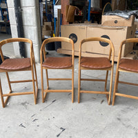 Sample Stock | Mabel Stools Tan Leather