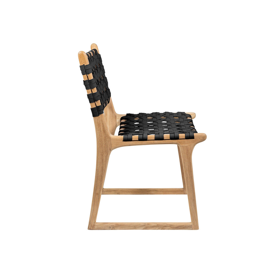 Ivy | Dining Chair Leather Black