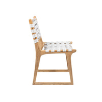 Ivy | Dining Chair Leather White