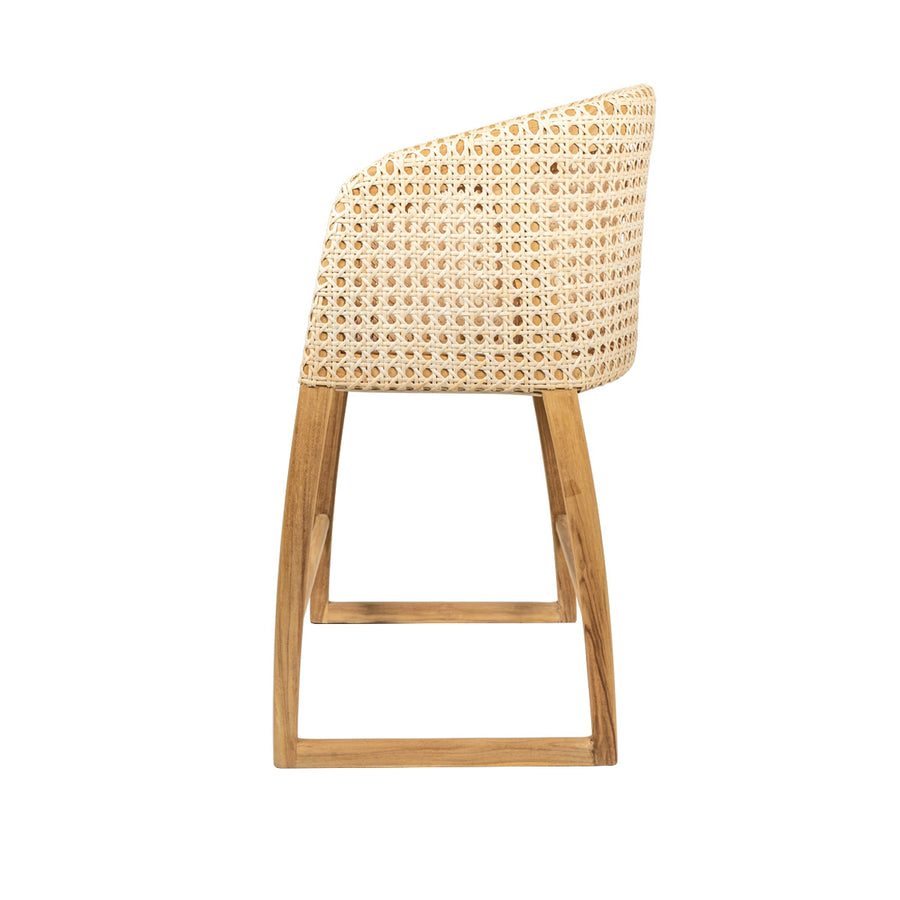 Maudie | Kitchen Stool Natural Rattan