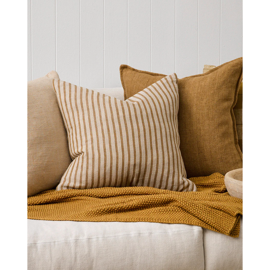 Spencer Cushion - Orche/Natural