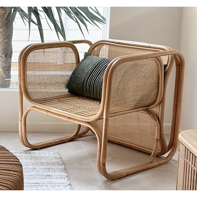 Imperfect Item |Sybella | Occasional Chair Natural Rattan