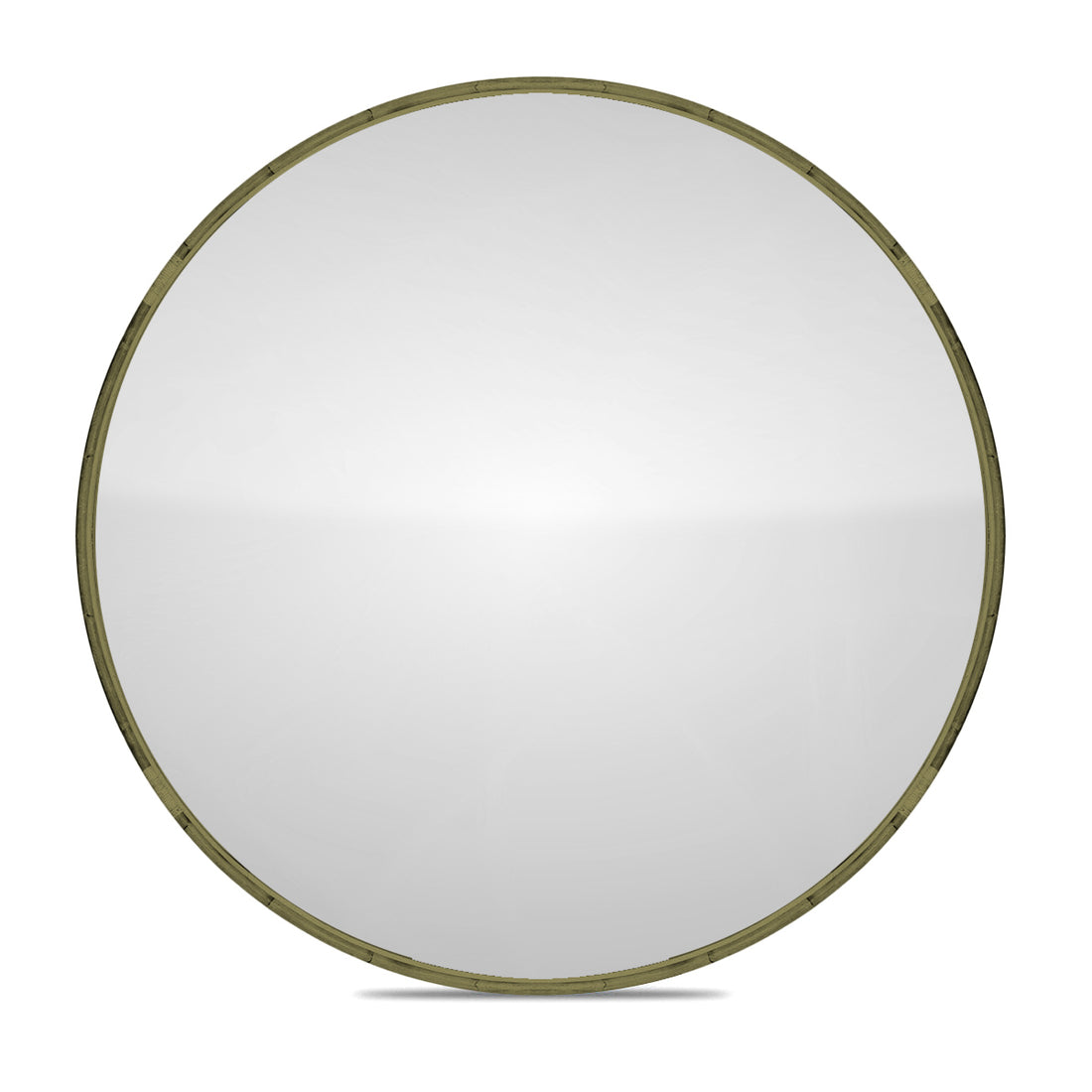 Zoe | Extra Large Mirror Rattan Olive 1.6M