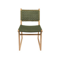 Tess | Dining Chair Leather Olive