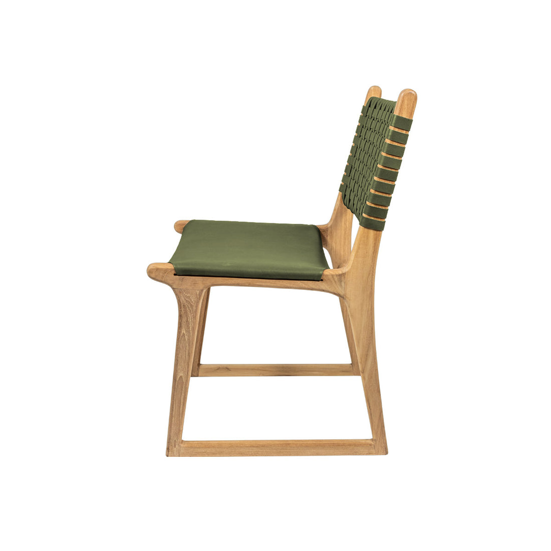 Tess | Dining Chair Leather Olive