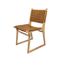 Tess | Dining Chair Leather Tan