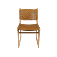 Tess | Dining Chair Leather Tan