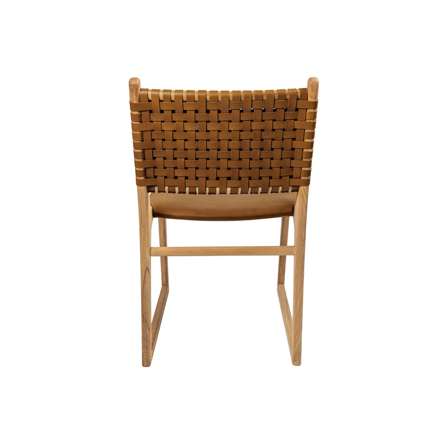 Tess | Dining Chair Leather Tan