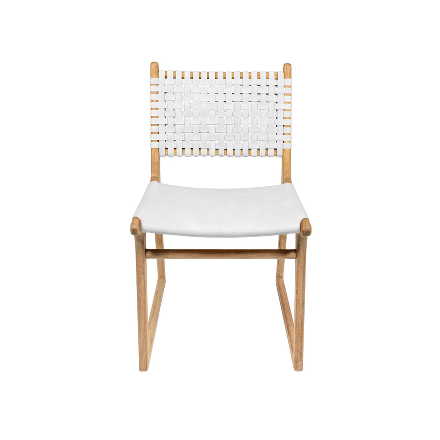 Tess | Dining Chair Leather White