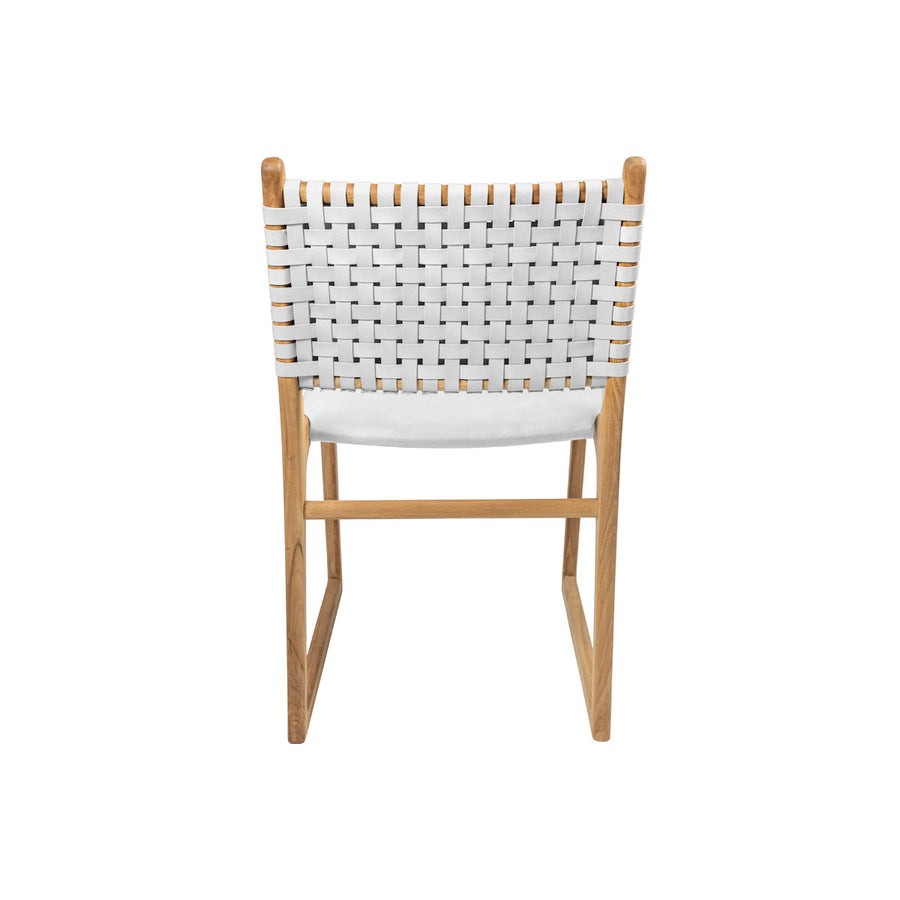 Tess | Dining Chair Leather White