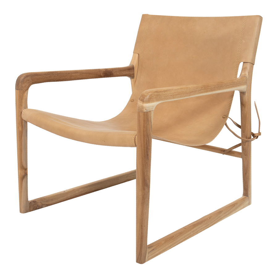 Heidi | Sling Chair Leather Sand