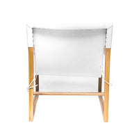 Heidi | Sling Chair Leather White
