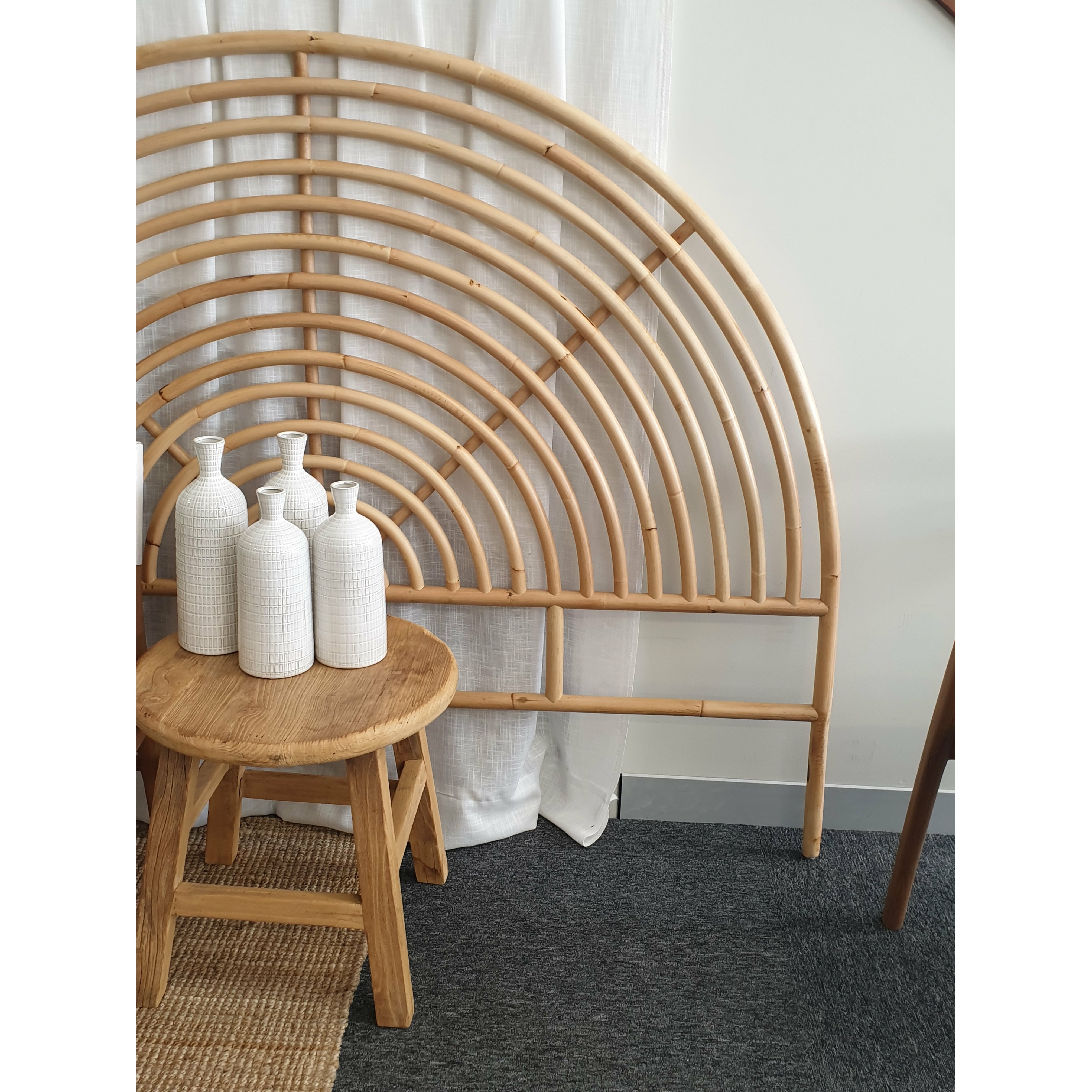 Natural Rattan Bedhead The Styling Republic