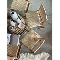 Daisy Dining Chair Rattan Natural