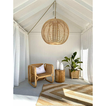 Honey | Pendant Rattan Natural