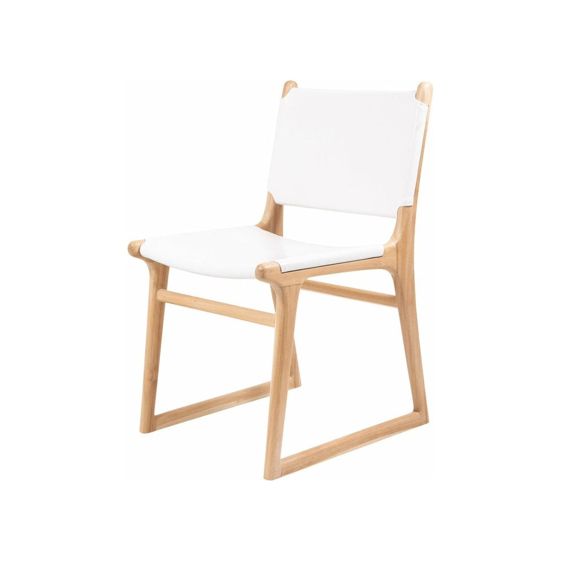 Daisy | Dining Chair Leather White