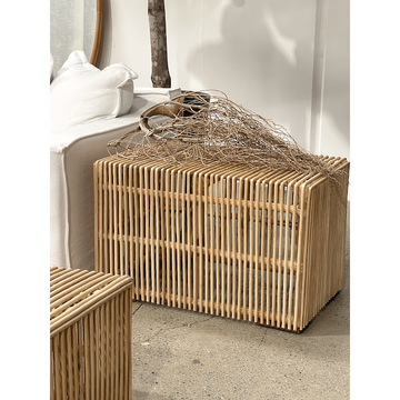 Zara | Side Table Rattan Natural