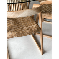 Mabel | Dining Chair Leather Sand