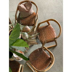 Mabel | Dining Chair Leather Tan